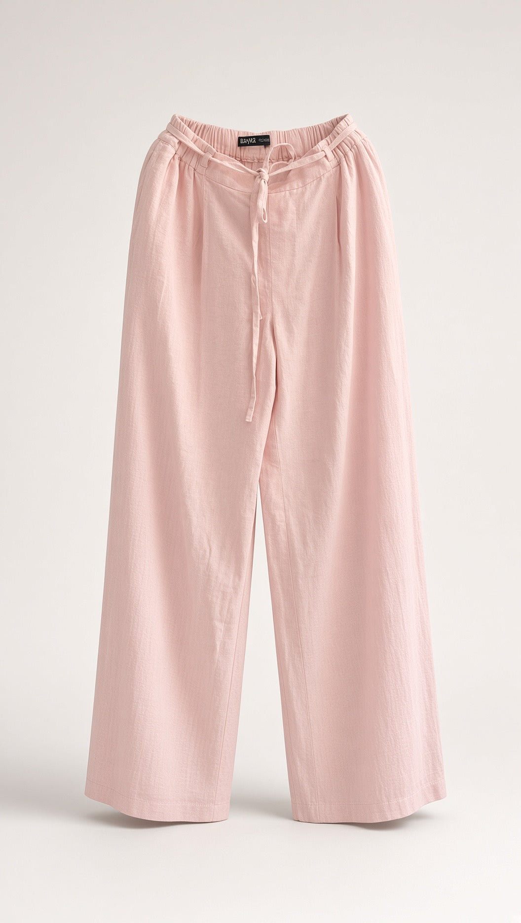 Linen Wide-Leg Pants