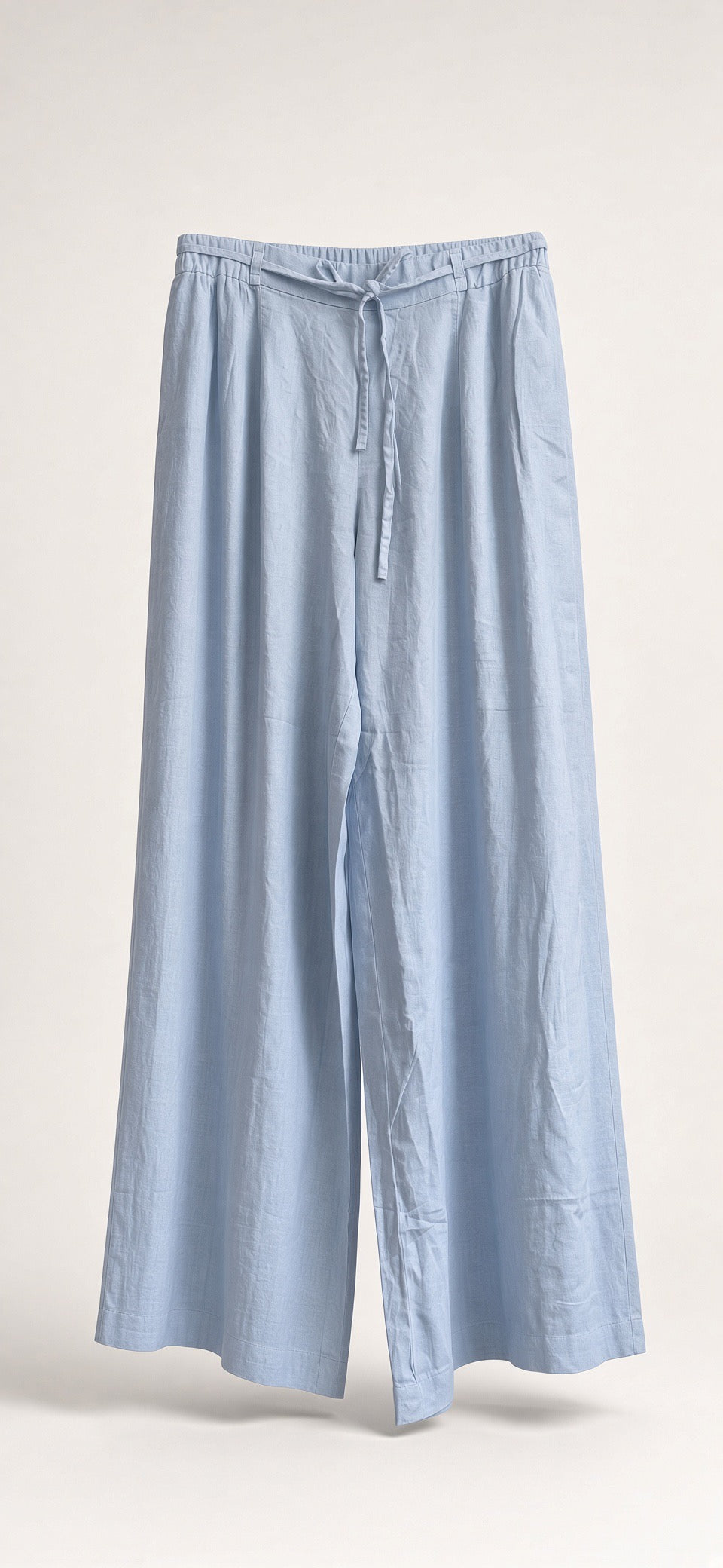 Linen Wide-Leg Pants
