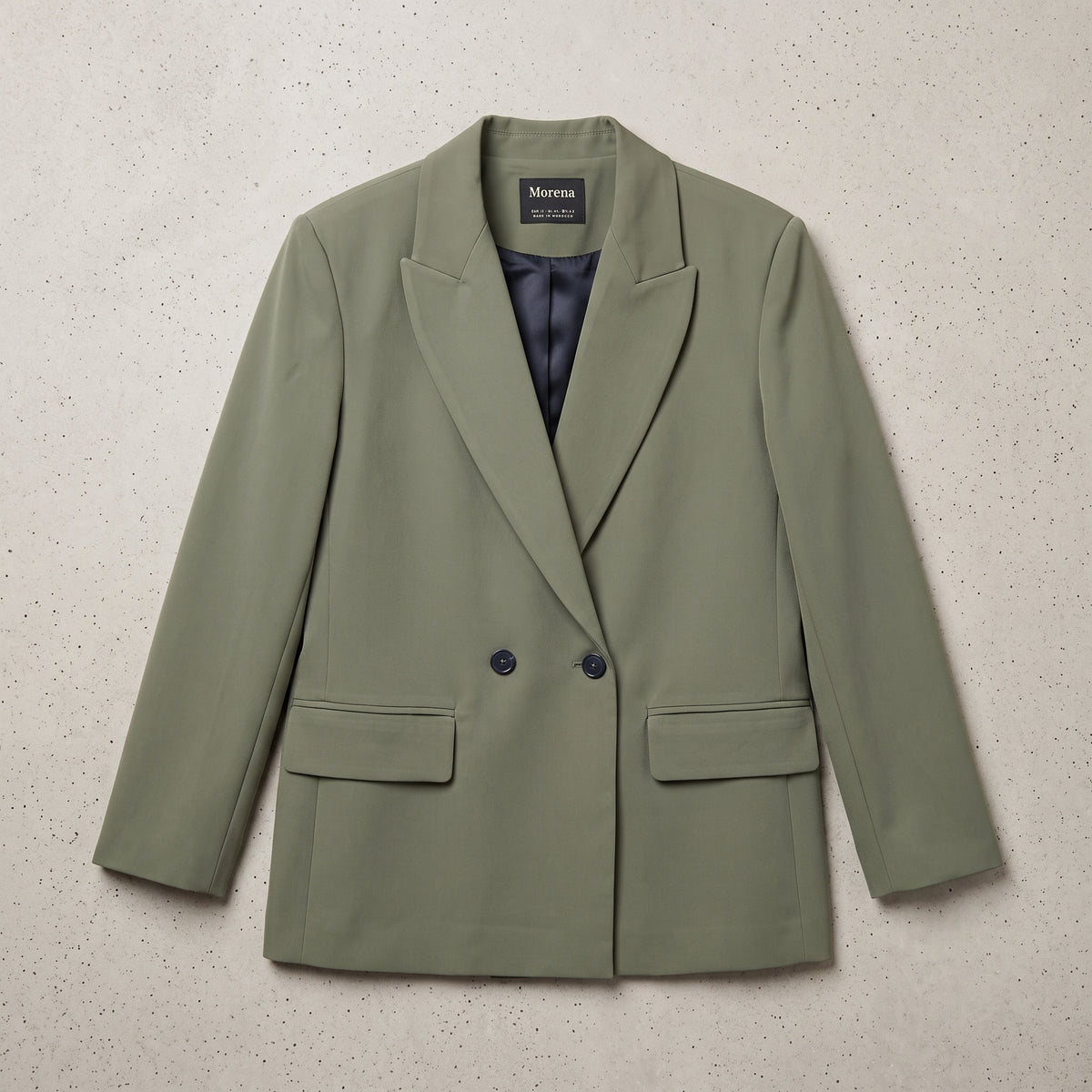 Oversized Double-Breasted Blazer