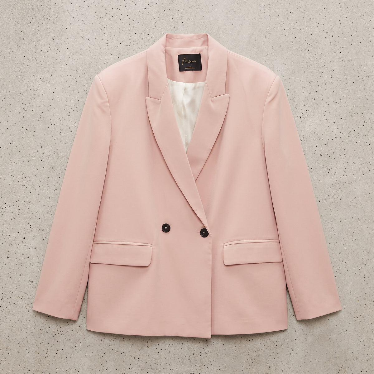 Oversized Double-Breasted Blazer