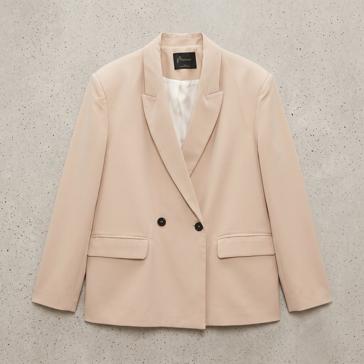 Oversized Double-Breasted Blazer